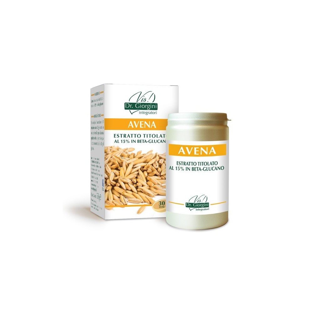 AVENA ESTRATTO TITOLATO 150 g polvere Dr. Giorgini