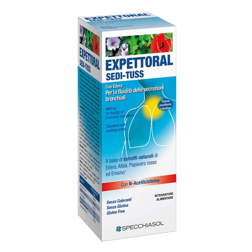 Expettoral Sedi-Tuss integratore alimentare 170 ml Specchiasol