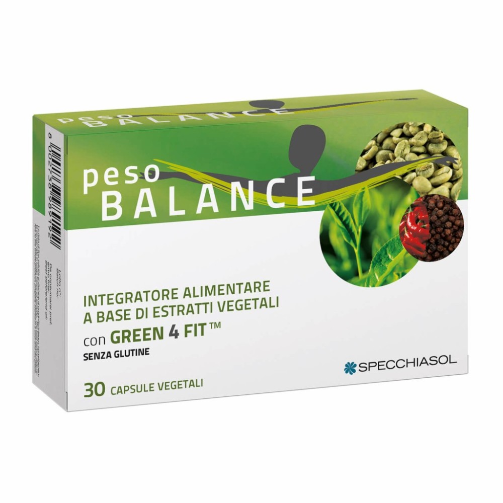 Peso Balance integratore alimentare 30 capsule Specchiasol